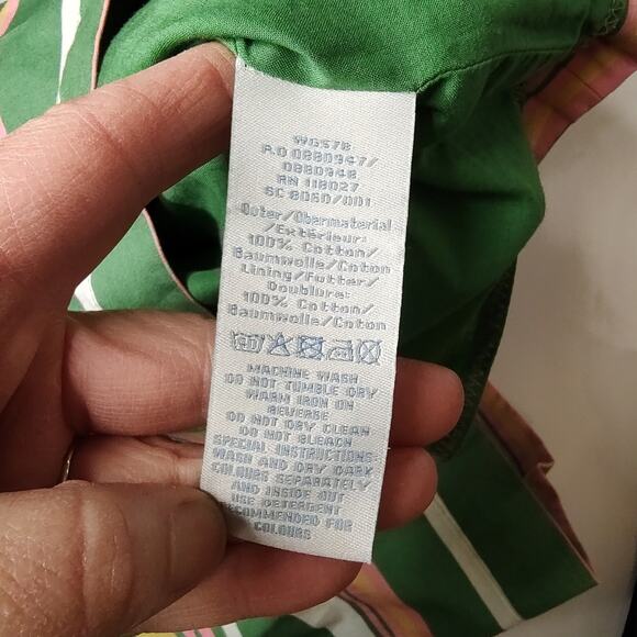 Boden Multicolor Striped Knee Length Pencil Skirt in Green/Multi Size 6 Long - Picture 10 of 10